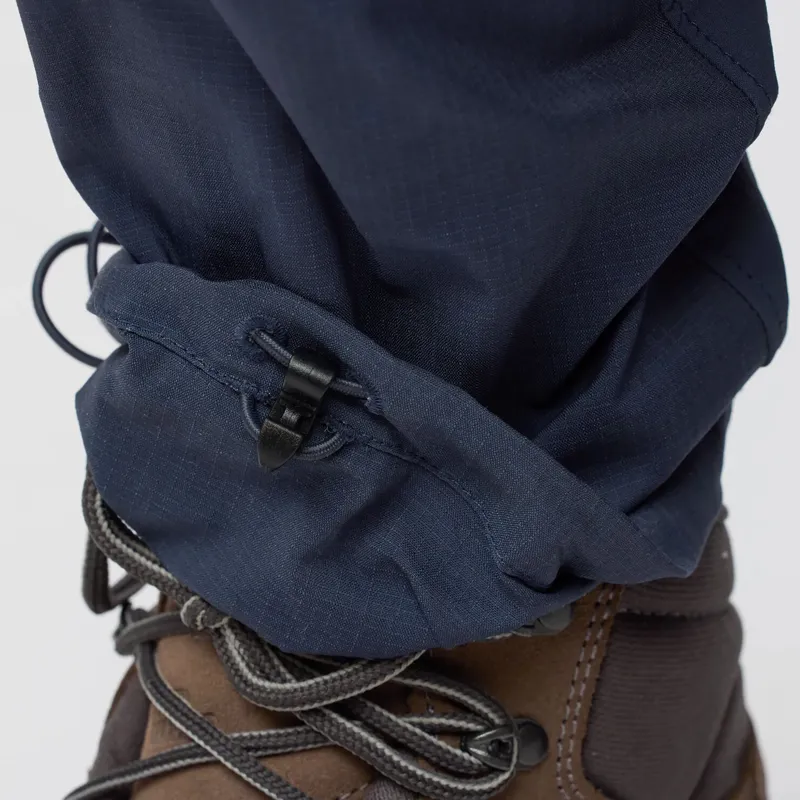 Fjallraven Women's Abisko Hybrid Trail Zip-Off Trousers Navy-13