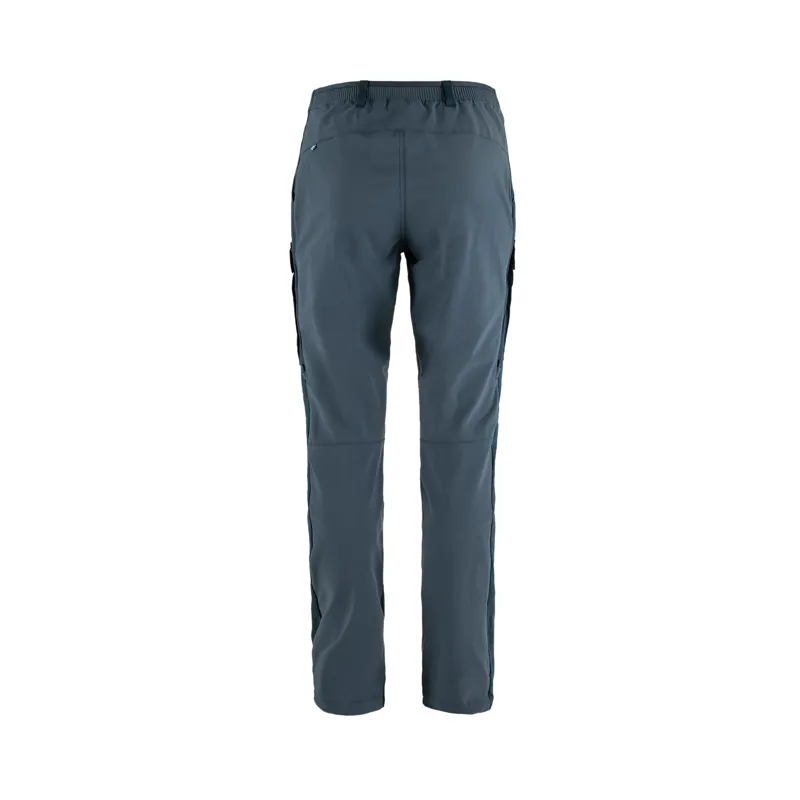 Fjallraven Women's Abisko Hybrid Trail Trousers Navy-1