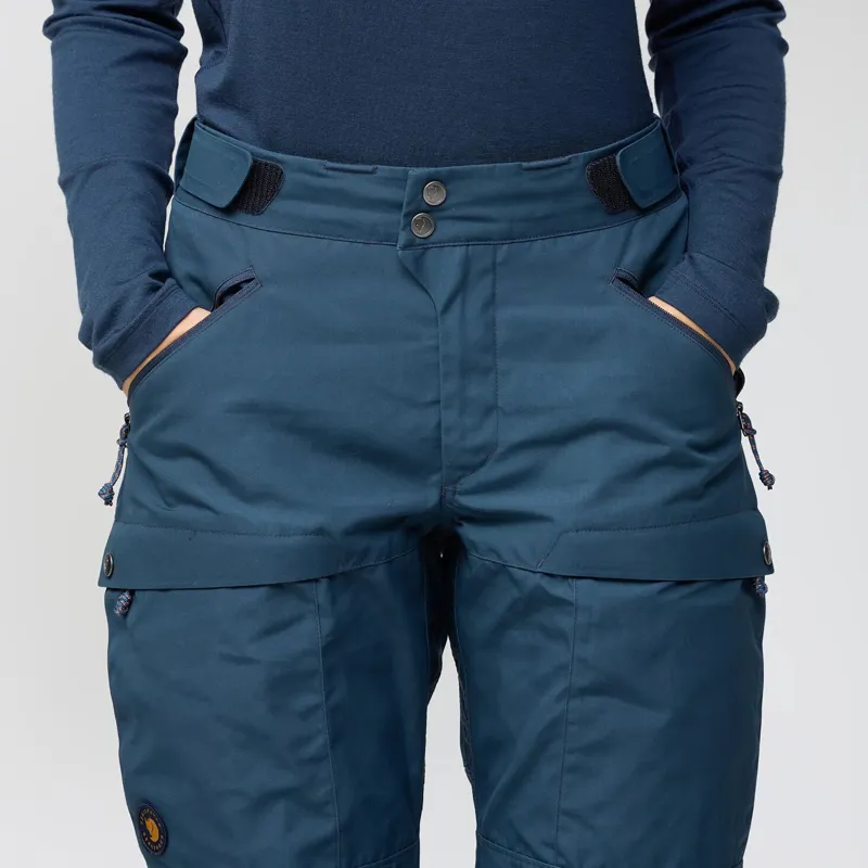 Fjallraven Women's Bergtagen G-1000 Trousers Mountain Blue-9
