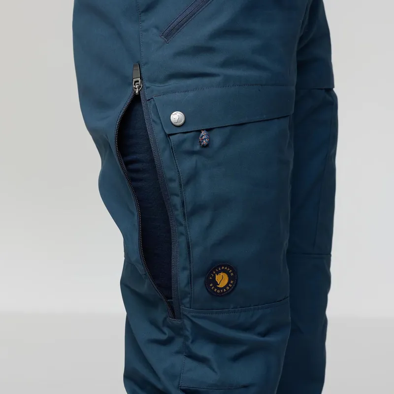 Fjallraven Women's Bergtagen G-1000 Trousers Mountain Blue-10
