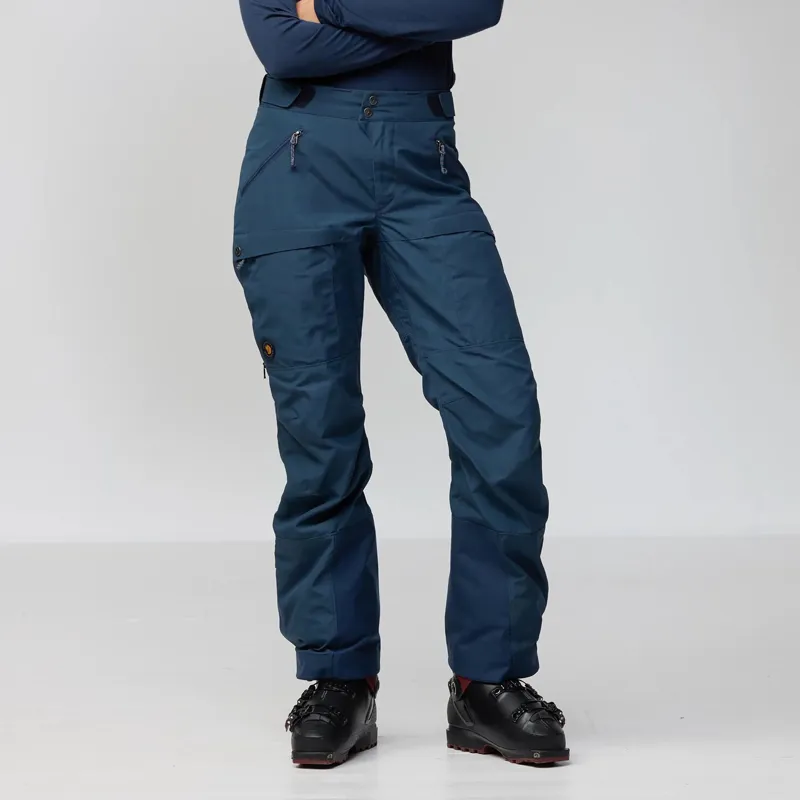 Fjallraven Women's Bergtagen G-1000 Trousers Mountain Blue-2