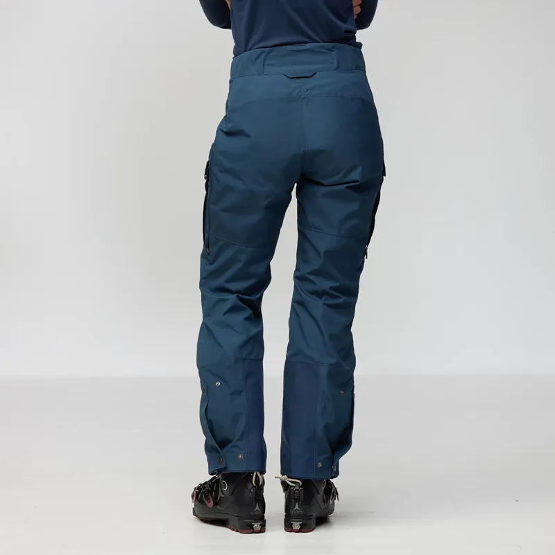 Fjallraven Women's Bergtagen G-1000 Trousers Mountain Blue-3