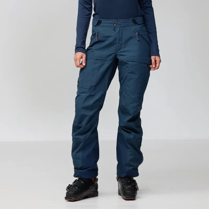 Fjallraven Women's Bergtagen G-1000 Trousers Mountain Blue-5