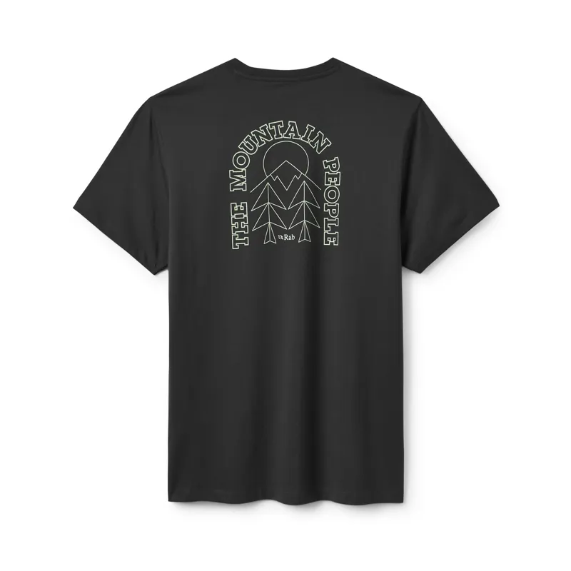 Rab Women's Stance Cirque Tee Beluga-1