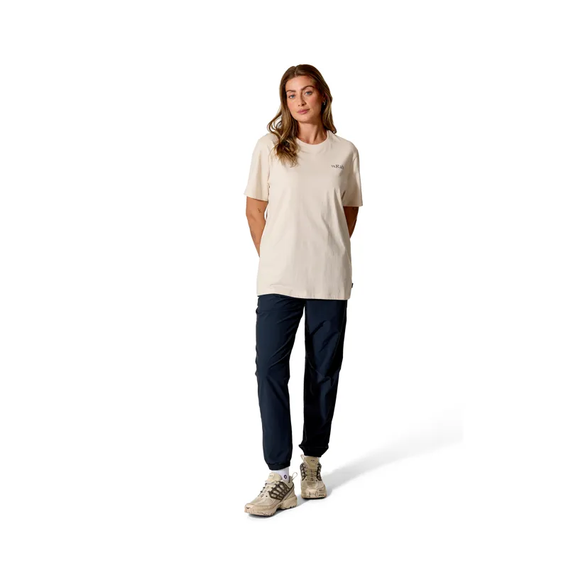 Rab Women's Stance Cirque Tee Ecru-4