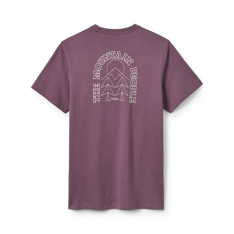 Rab Women's Stance Cirque Tee Dark Iris-1