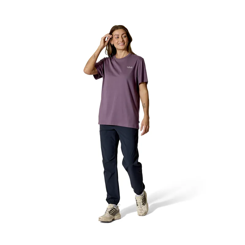 Rab Women's Stance Cirque Tee Dark Iris-4