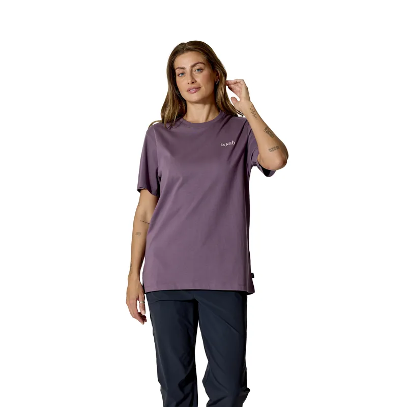 Rab Women's Stance Cirque Tee Dark Iris-2