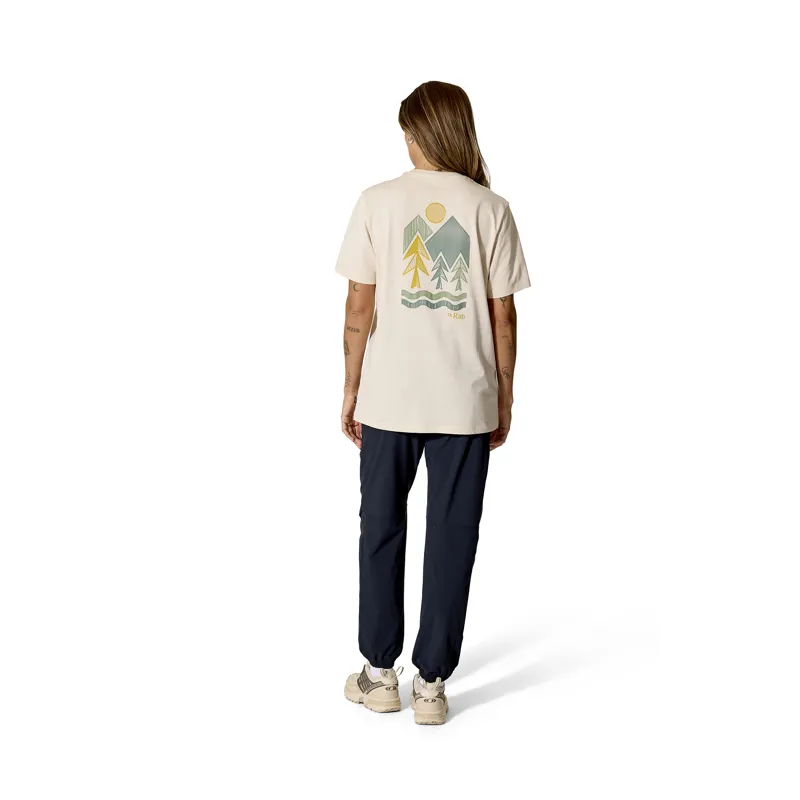 Rab Women's Stance Vista Tee Ecru-3