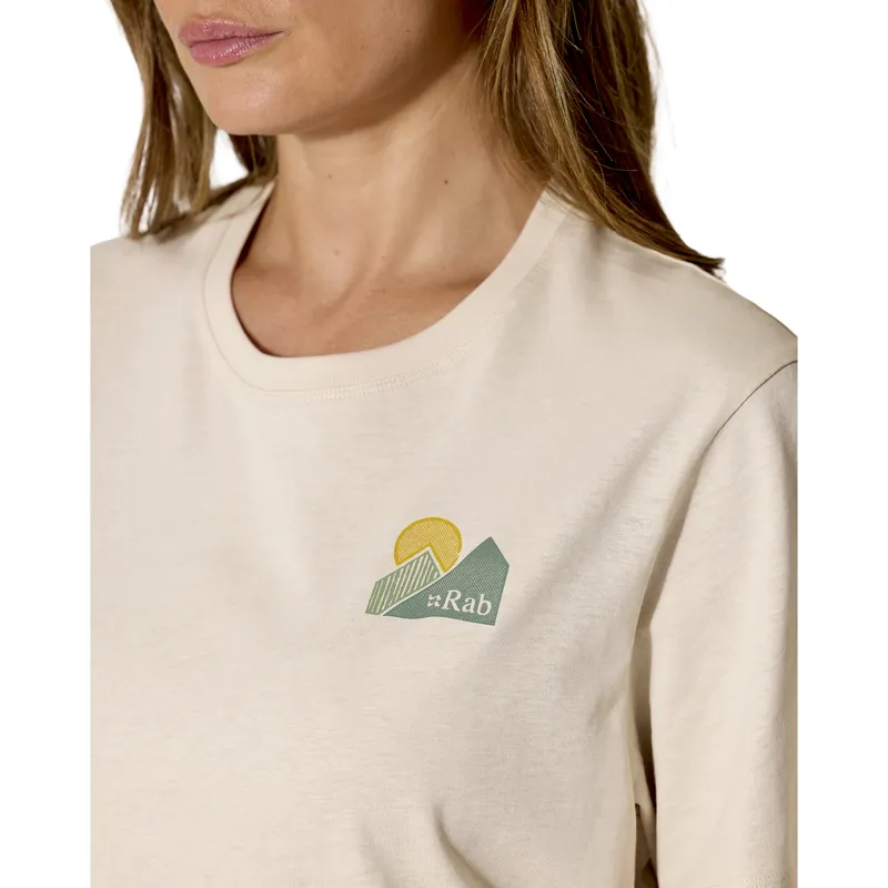 Rab Women's Stance Vista Tee Ecru-6