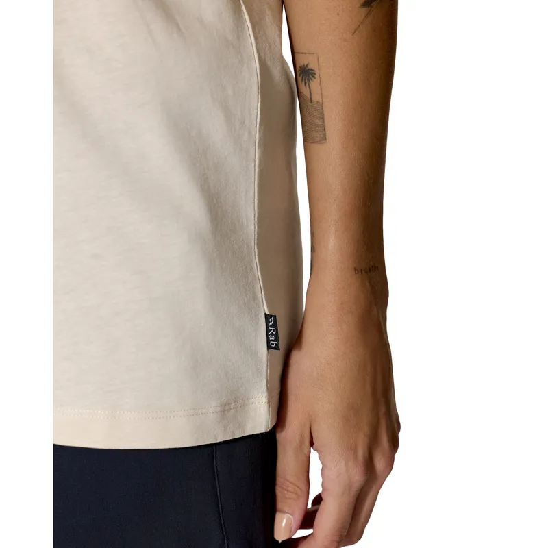 Rab Women's Stance Vista Tee Ecru-7