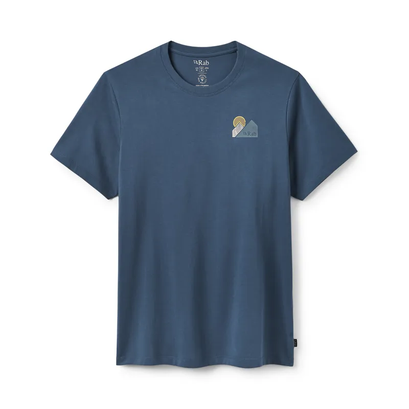 Rab Women's Stance Vista Tee Tempest Blue