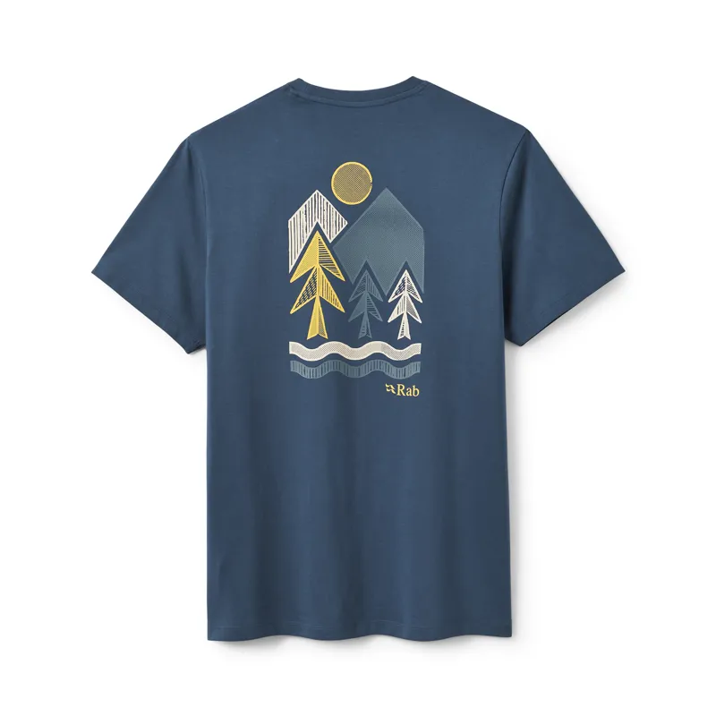 Rab Women's Stance Vista Tee Tempest Blue-1