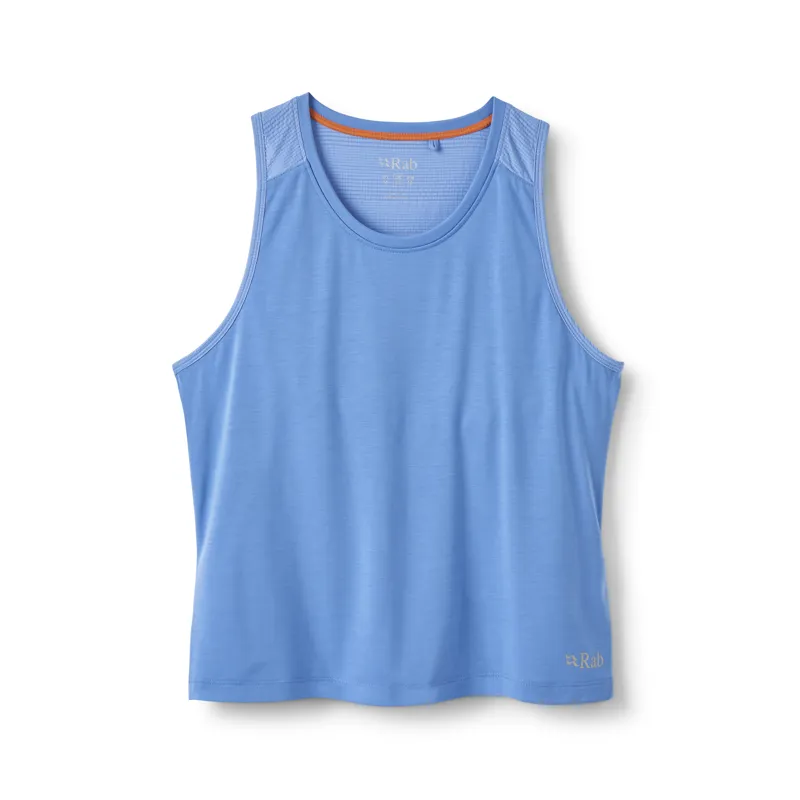 Rab Women's Rivelin Racerback Tank Bluebird