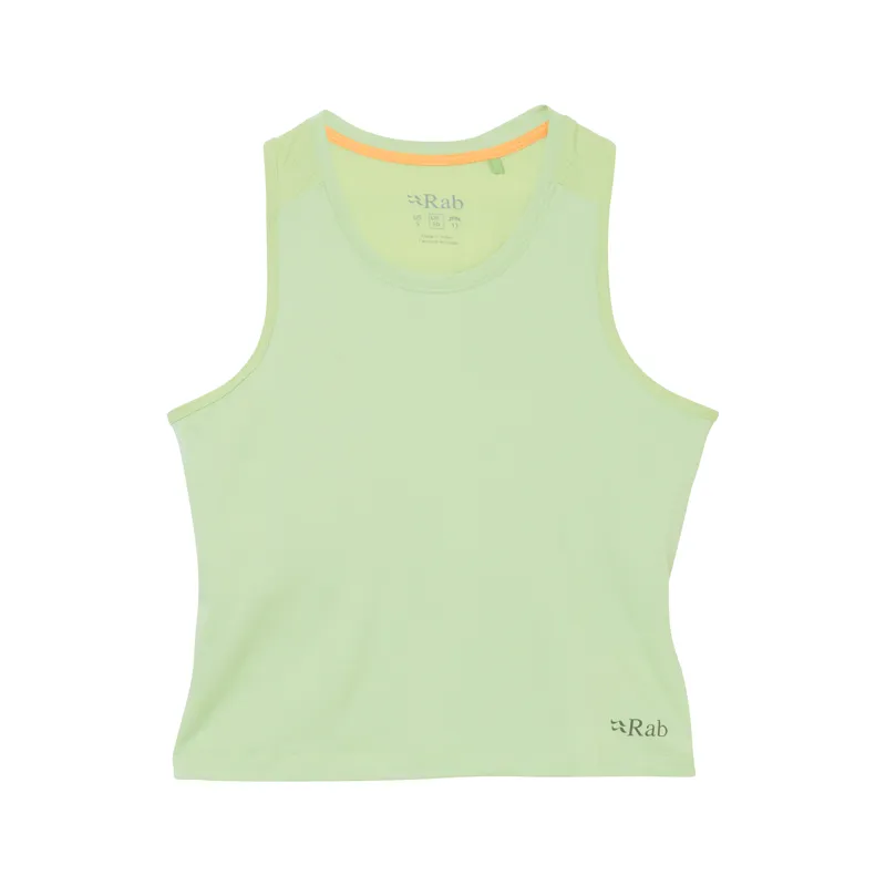 Rab Women's Rivelin Racerback Tank Fig Green