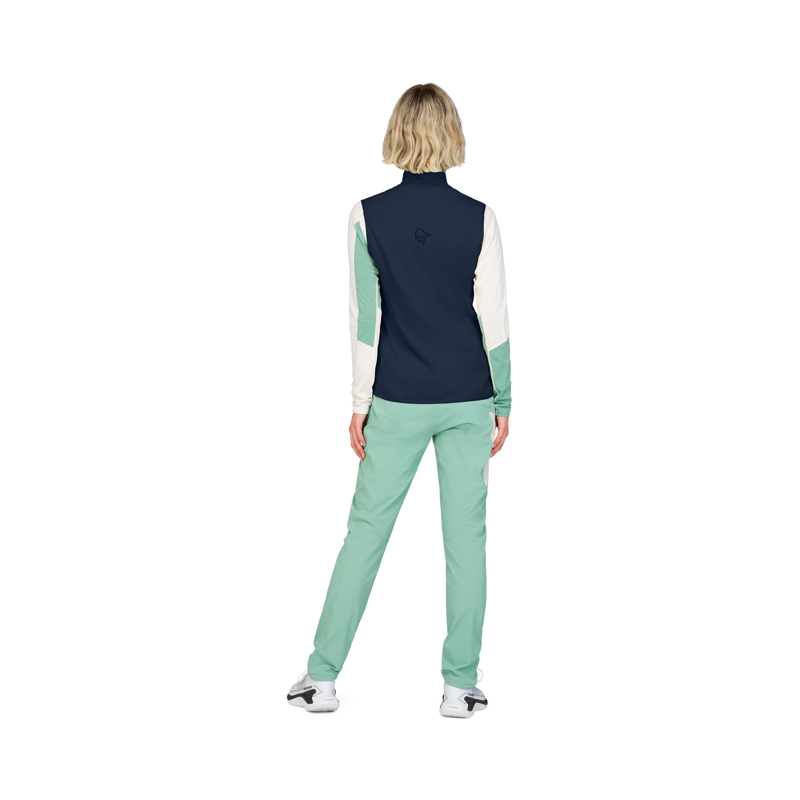 Norrona Women's Falketind Warm2 Octa Vest Indigo-3
