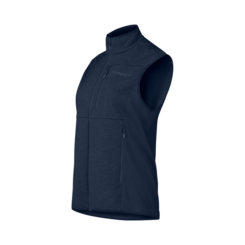 Norrona Women's Falketind Warm2 Octa Vest Indigo-1