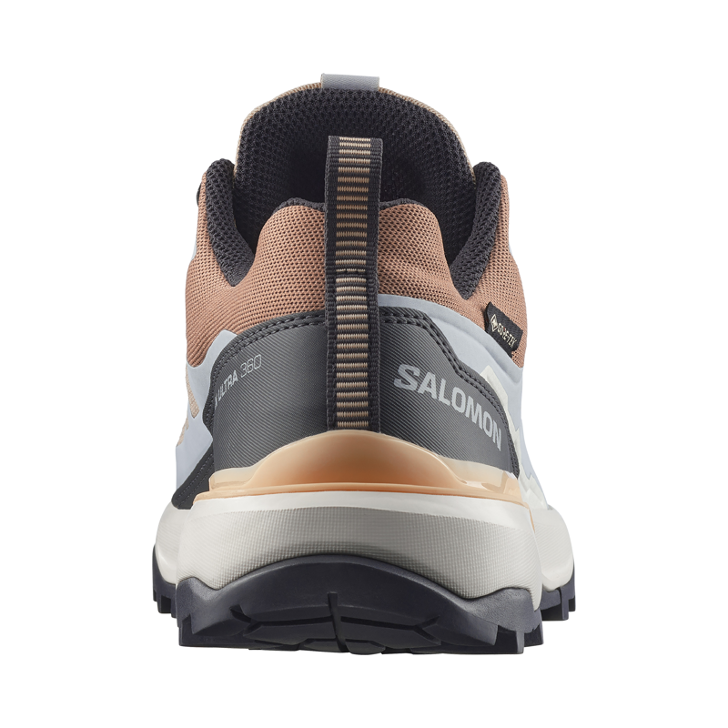 Salomon Women's X Ultra 360 GTX Walking Shoes Oxford Tan / Pearl Blue-4