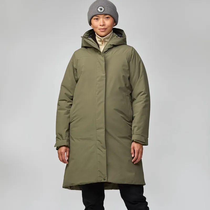 Fjallraven Women's HC Hydratic Padded Parka Black-2