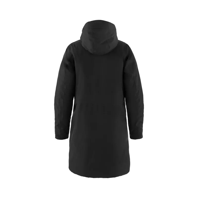 Fjallraven Women's HC Hydratic Padded Parka Black-1