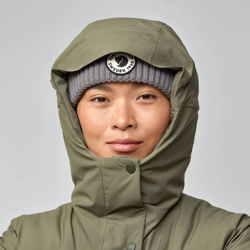 Fjallraven Women's HC Hydratic Padded Parka Black-6