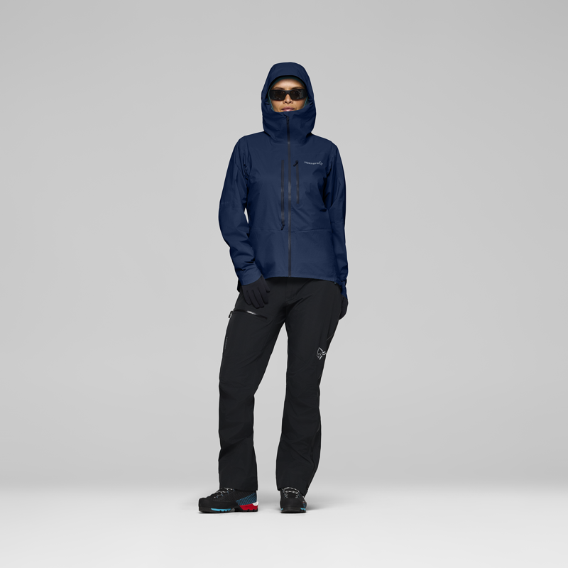 Norrona Women's Falketind Dri1 Jacket Indigo-2