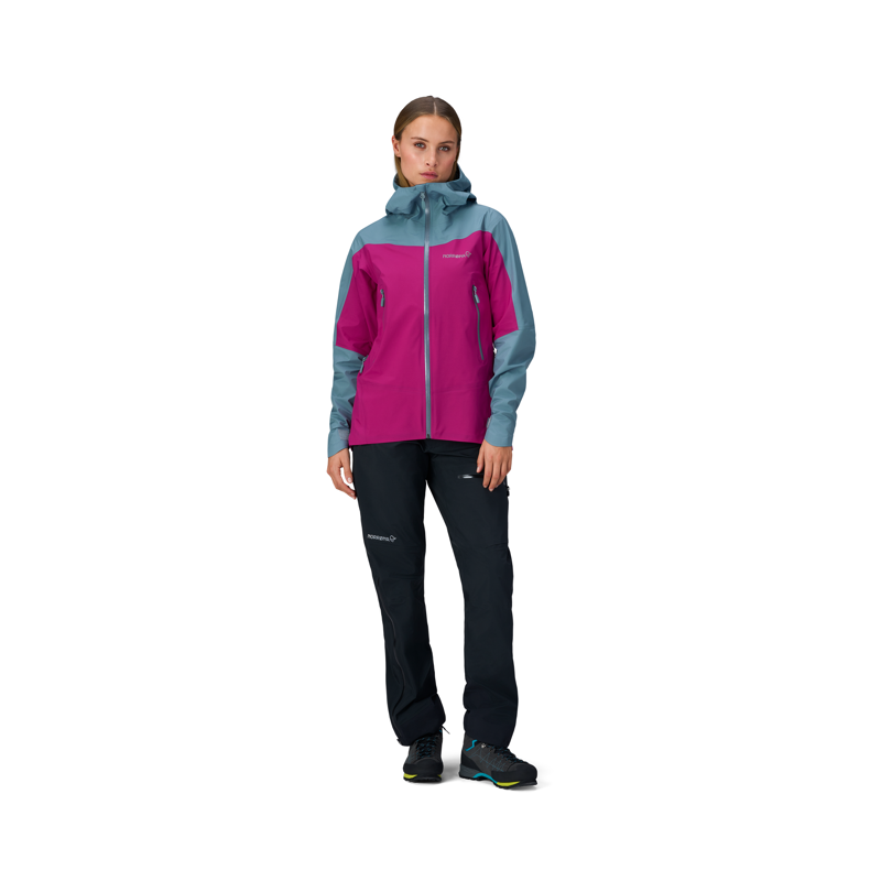 Norrona Women's Falketind GTX  Hooded Jacket Festival-3