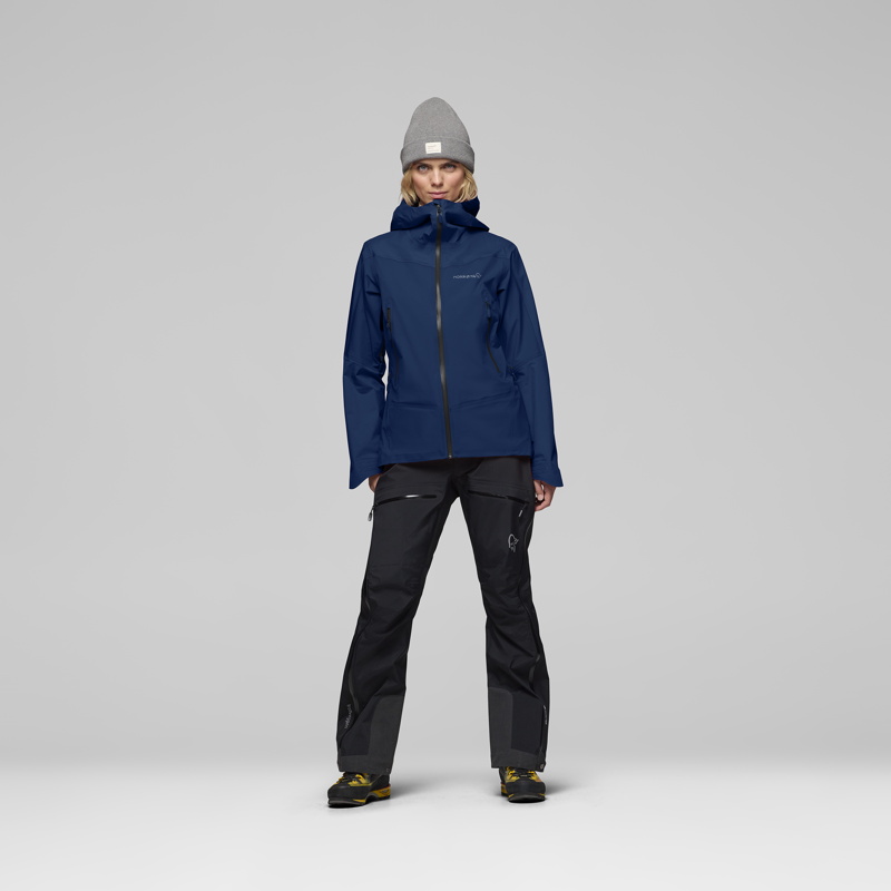 Norrona Women's Falketind GTX Jacket Indigo-4