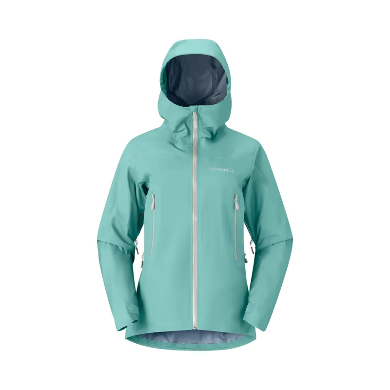 Norrona Women's Falketind GTX Hooded Jacket Malachite Green
