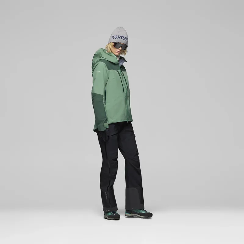 Norrona Women's Trollveggen GTX Pro Light Jacket Dark Ivy-6
