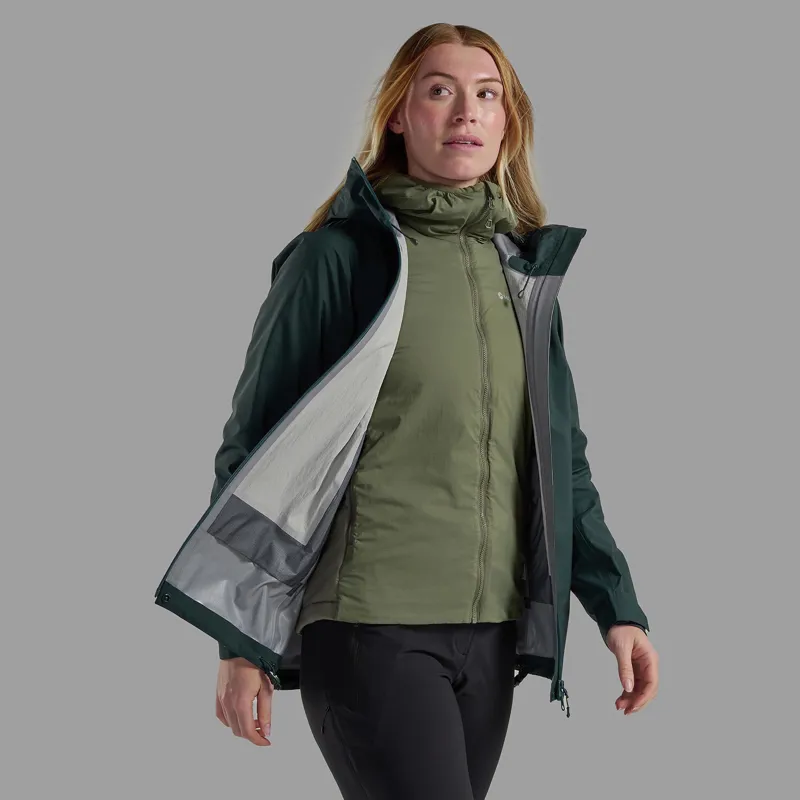 Montane Women's Phase Jacket Deep Forest-3
