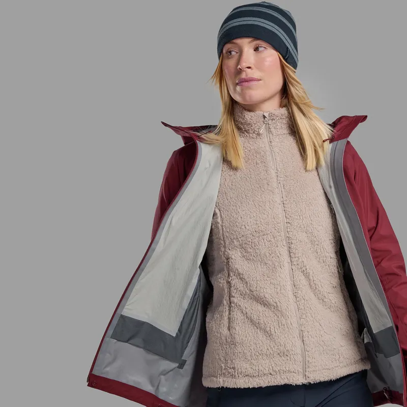 Montane Women's Phase Jacket Sumac-5