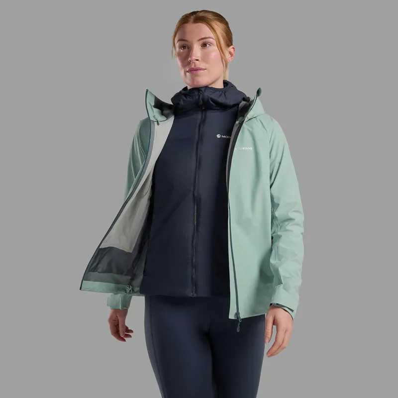 Montane Women's Phase Lite Jacket Sea Mist-5