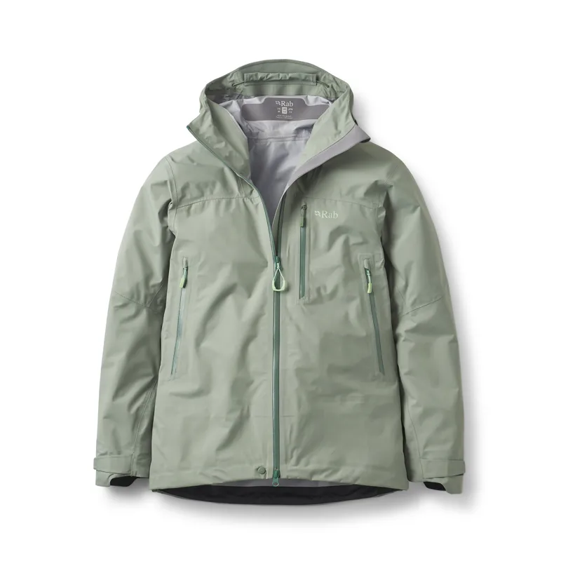 Rab Women's Firewall Mountain Jacket Dark Fig Green