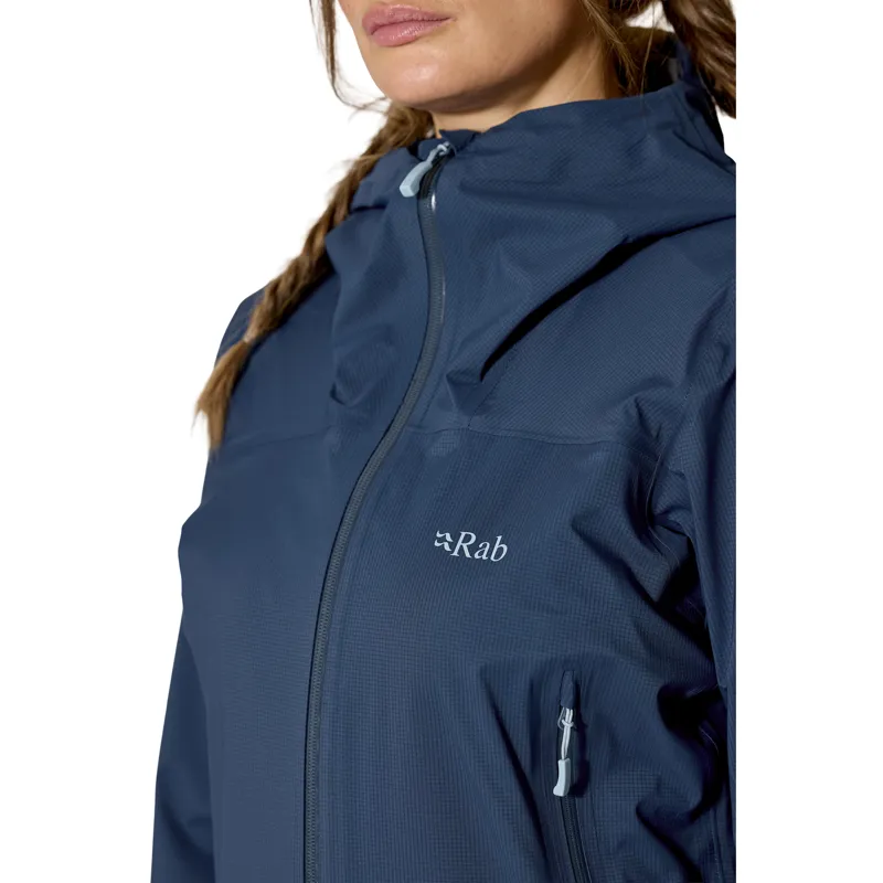 Rab Women's Firewall Light Jacket Tempest Blue-6