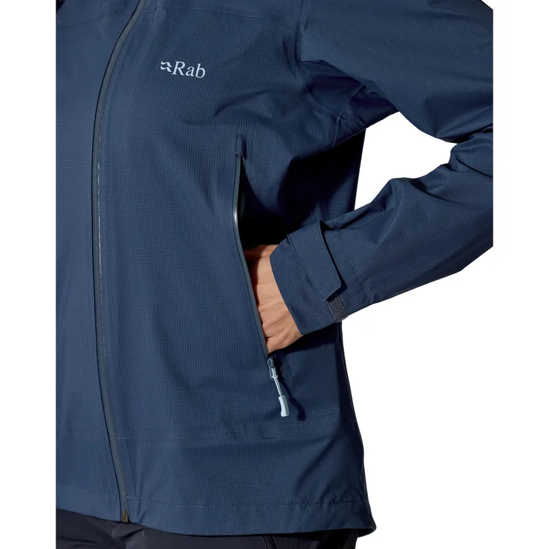 Rab Women's Firewall Light Jacket Tempest Blue-10