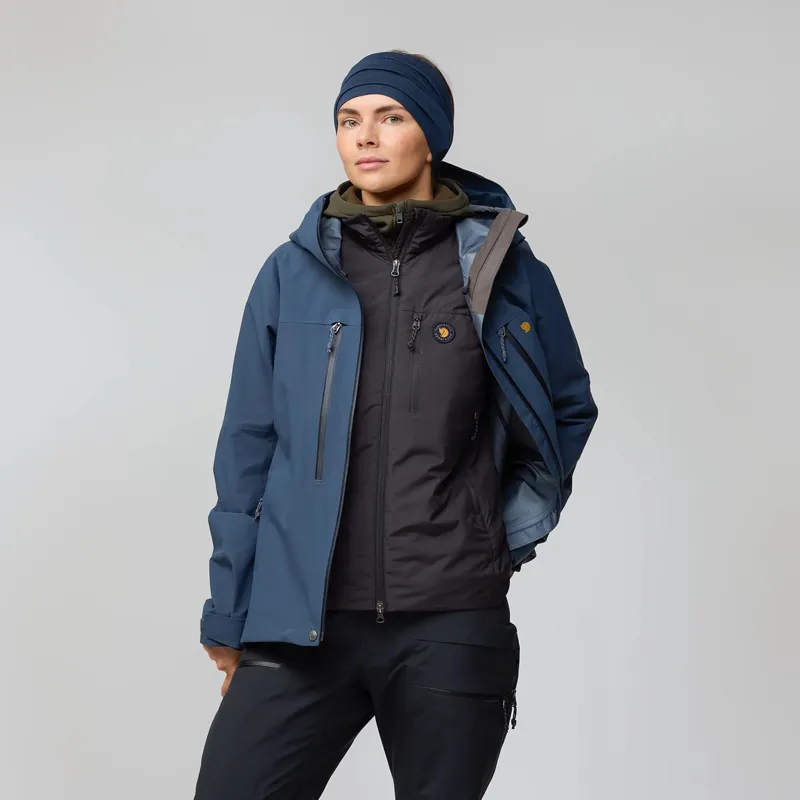 Fjallraven Women's Bergtagen GTX Pro Jacket Mountain Blue-4