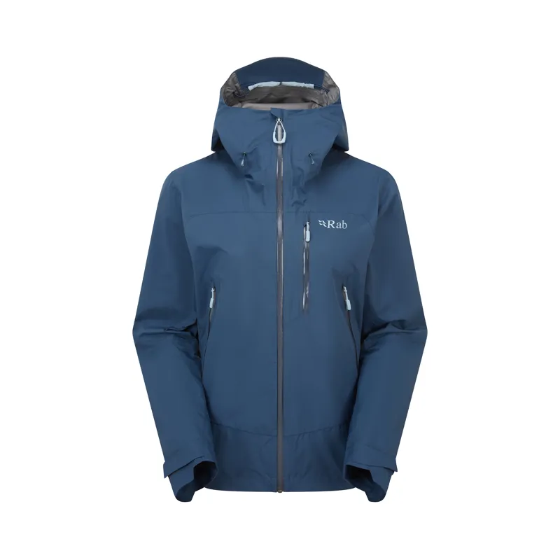 Rab Women's Downpour Mountain Jacket Tempest Blue