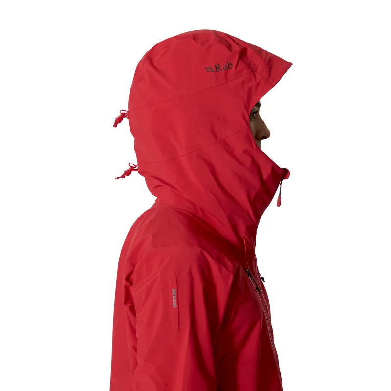 Rab Women's Firewall Guide Jacket Summit Red-5