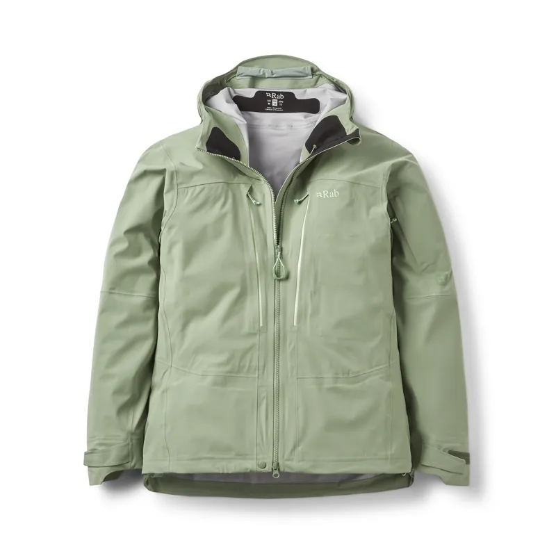 Rab Women's Kinetic Alpine Stretch Jacket Dark Fig Green