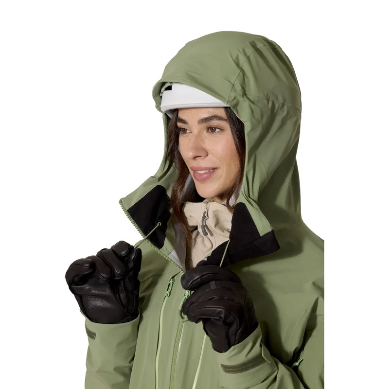 Rab Women's Kinetic Alpine Stretch Jacket Dark Fig Green-5