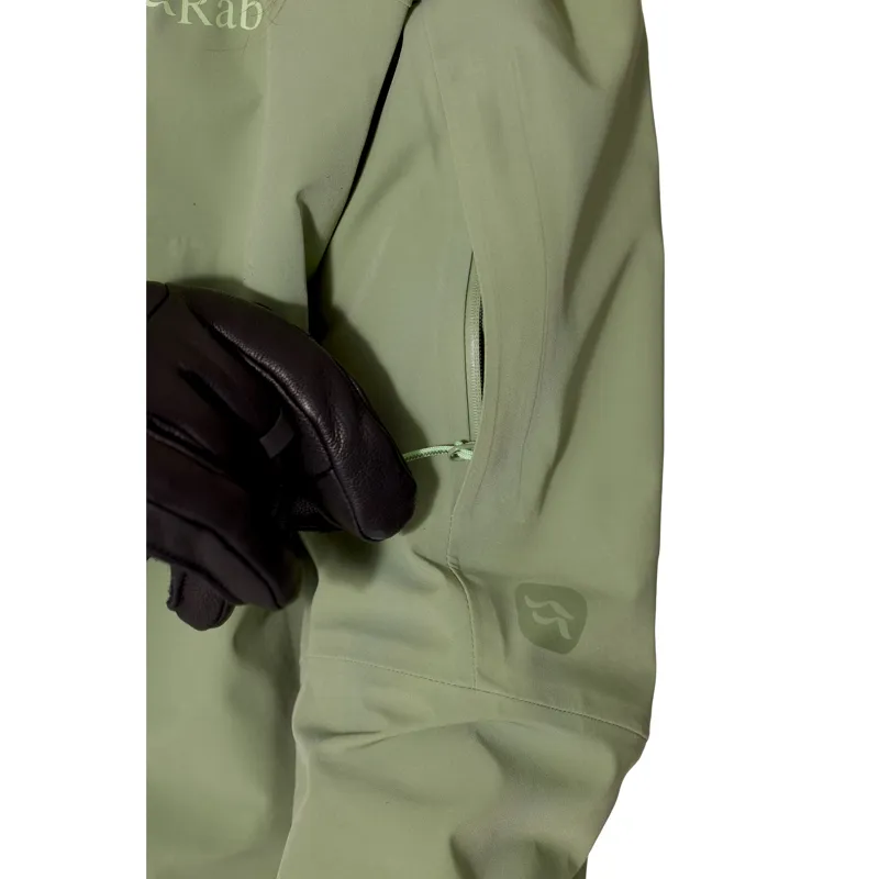 Rab Women's Kinetic Alpine Stretch Jacket Dark Fig Green-13