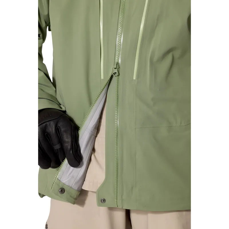 Rab Women's Kinetic Alpine Stretch Jacket Dark Fig Green-12