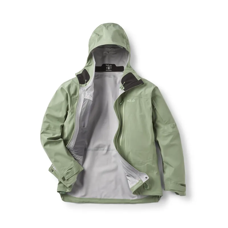 Rab Women's Kinetic Alpine Stretch Jacket Dark Fig Green-1
