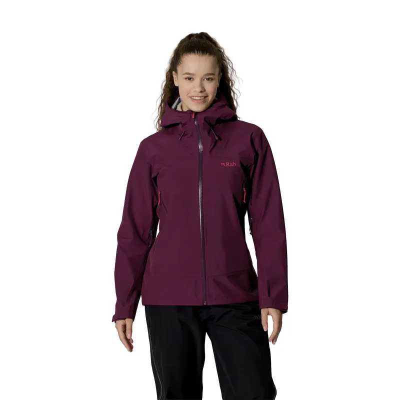 Rab Women's Namche GTX Jacket Mulberry-2