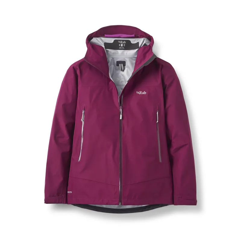 Rab Womens Namche GTX Jacket Mulberry