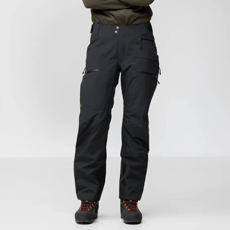 Fjallraven Women's Bergtagen GTX Pro Trousers Black-2