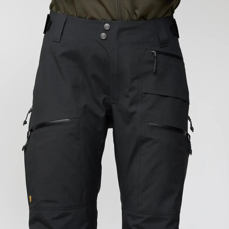 Fjallraven Women's Bergtagen GTX Pro Trousers Black-6