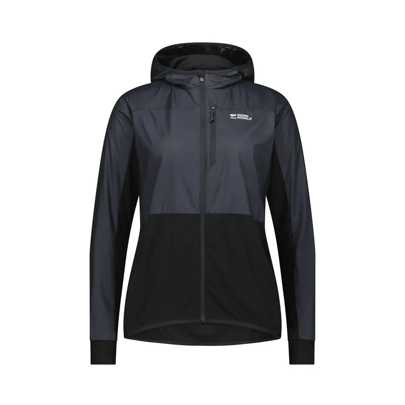 Mons Royale Women's Diversion Merino Wind Jacket Black