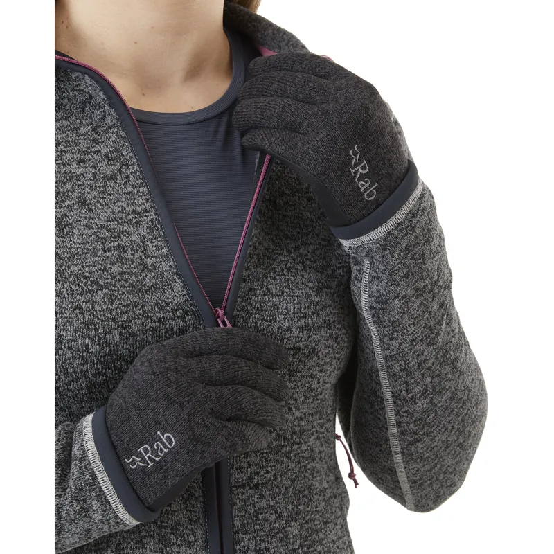Rab Women's Quest Windstopper Gloves Anthracite-3